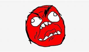 Image result for Red Rage Face