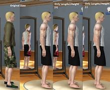 Image result for Sims 4 Feet Width Slider