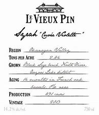 Image result for Vieux Pin Cuvee Doree