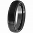 Image result for Black Ring 8Mm Size 6 with Diamond