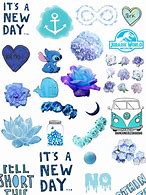 Image result for Blue iPhone Stickers