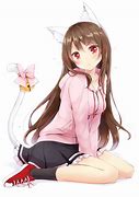 Image result for Anime Girl with Pink Hoodie