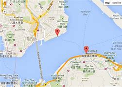 Image result for Victoria Harbour Hong Kong Map