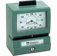 Image result for Acroprint 175 Time Clock