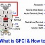 Image result for GFCI Electrical Outlet Wiring