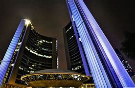 Image result for Toronto City Hall Night