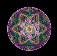 Image result for Psychedelic Flower of Life