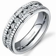 Image result for Tritium Wedding Band Ring