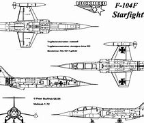 Image result for F-104 Schematics