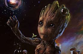 Image result for Funny Baby Groot Wallpaper