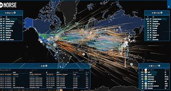 Image result for Cyber Attack Map JPEG