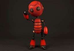 Image result for Red Robot with Screen for Head