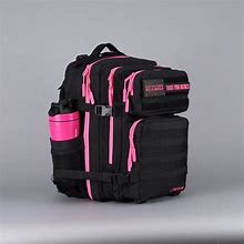 Image result for Neon Pink Black Backpack