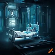 Image result for Hospital Bed Drawing Futuristic