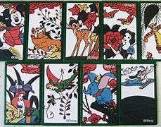 Image result for Nintendo Hanafuda Cards Disney