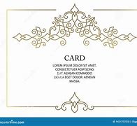 Image result for Ornate Border for Invitation Name Card