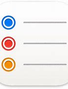 Image result for Apple Reminders Icon