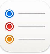 Image result for iPhone Reminders Icon