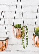 Image result for Rose Gold Copper Wall Planter