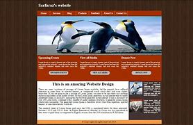 Image result for HTML Sample Web Page Designs