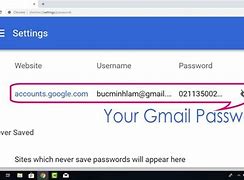 Image result for How to Know Your Gmail Account Password