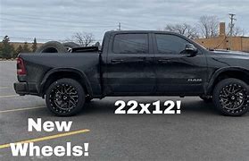 Image result for 22X12 Wheels On 3/4 Inch Tires On Ram 1500