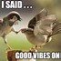 Image result for Happy Vibes Meme