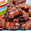 Image result for Bacon Wrapped Smokies with Brown Sugar Butter