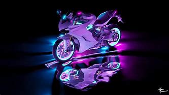 Image result for Windows Background Neon Motorcycle