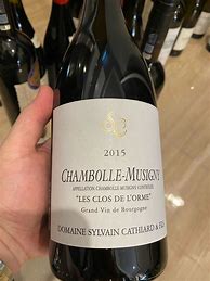 Image result for Sylvain Cathiard Chambolle Musigny Clos L'orme