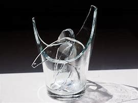 Image result for Broken Glass Container