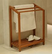 Image result for Free Standing Bath Towel Rack