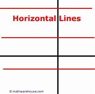 Image result for Horizontal Line Example