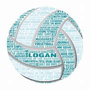 Image result for Etsy Word Art Volleyball