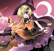 Image result for Anime Female Halloween Phone Wallpaper