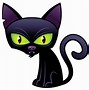 Image result for Cartoon Black Cat Chinese