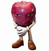 Image result for Apple with Face Meme Goofy Ahh