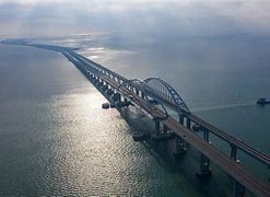 Image result for Kerch Bridge Hit by Moab