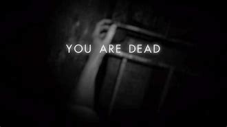 Image result for You Are Dead Screen Resident Evil