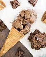 Image result for Chocolate Fudge Brownie Ice Cream