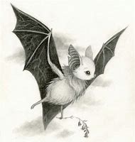 Image result for Scary Bat Pet Art