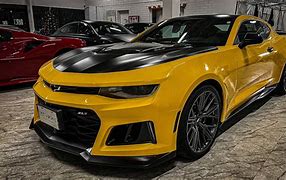 Image result for Camaro Color Black in Yellow