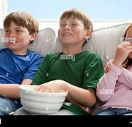Image result for Kids Sitting Watching TV