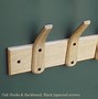 Image result for Hooks On Wooden Board