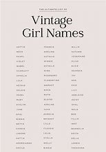 Image result for Hipster Girl Names