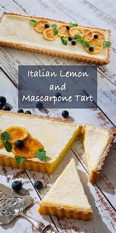 Easy italian lemon mascarpone tart – Artofit