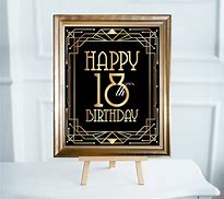 Image result for Happy 18th Birthday Signs