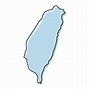 Image result for Taiwan Outline