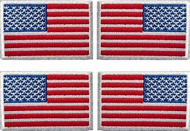 Image result for American Flag Patch White