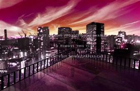 Image result for Anime City Skyline